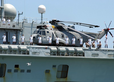 Sea King helicopter